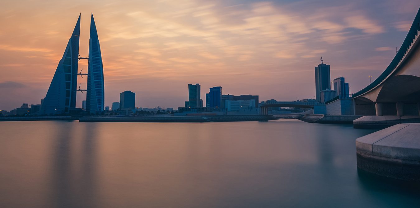 Bahrain City from the ocean